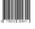 Barcode Image for UPC code 0718212224311