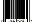 Barcode Image for UPC code 071822000059