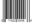 Barcode Image for UPC code 071822000066