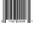 Barcode Image for UPC code 071827000061