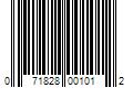 Barcode Image for UPC code 071828001012