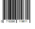 Barcode Image for UPC code 0718386119611