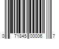 Barcode Image for UPC code 071845000067