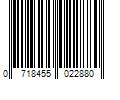 Barcode Image for UPC code 0718455022880