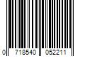 Barcode Image for UPC code 0718540052211