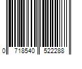 Barcode Image for UPC code 0718540522288