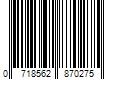 Barcode Image for UPC code 0718562870275