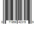 Barcode Image for UPC code 071859423159