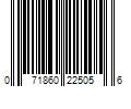 Barcode Image for UPC code 071860225056