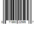 Barcode Image for UPC code 071860225957