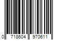 Barcode Image for UPC code 0718604970611