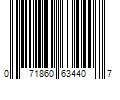 Barcode Image for UPC code 071860634407