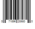 Barcode Image for UPC code 071896289800