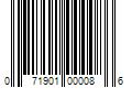 Barcode Image for UPC code 071901000086