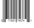 Barcode Image for UPC code 071921743741