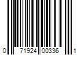 Barcode Image for UPC code 071924003361