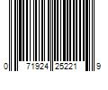 Barcode Image for UPC code 071924252219