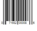 Barcode Image for UPC code 071932000086