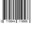 Barcode Image for UPC code 0719544119566