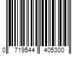 Barcode Image for UPC code 0719544405300