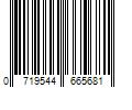 Barcode Image for UPC code 0719544665681. Product Name: Wacoal Perfect Primer Convertible Contour Bra 853213, Up To G Cup - Black