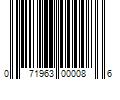 Barcode Image for UPC code 071963000086