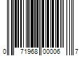 Barcode Image for UPC code 071968000067