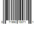 Barcode Image for UPC code 071990100711