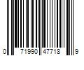 Barcode Image for UPC code 071990477189. Product Name: 