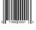 Barcode Image for UPC code 071998000013