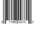 Barcode Image for UPC code 071998003700