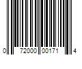 Barcode Image for UPC code 072000001714