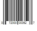 Barcode Image for UPC code 072000003527. Product Name: 