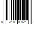 Barcode Image for UPC code 072000009727