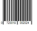 Barcode Image for UPC code 0720018002024