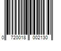 Barcode Image for UPC code 0720018002130