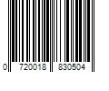 Barcode Image for UPC code 0720018830504