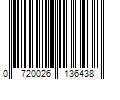 Barcode Image for UPC code 0720026136438