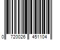 Barcode Image for UPC code 0720026451104