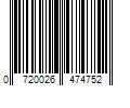 Barcode Image for UPC code 0720026474752