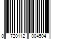 Barcode Image for UPC code 0720112004504