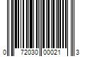 Barcode Image for UPC code 072030000213