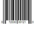 Barcode Image for UPC code 072030001210