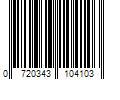 Barcode Image for UPC code 0720343104103