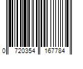 Barcode Image for UPC code 0720354167784