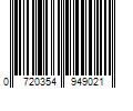 Barcode Image for UPC code 0720354949021