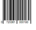 Barcode Image for UPC code 0720361000180