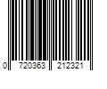 Barcode Image for UPC code 0720363212321