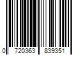 Barcode Image for UPC code 0720363839351