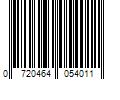 Barcode Image for UPC code 0720464054011